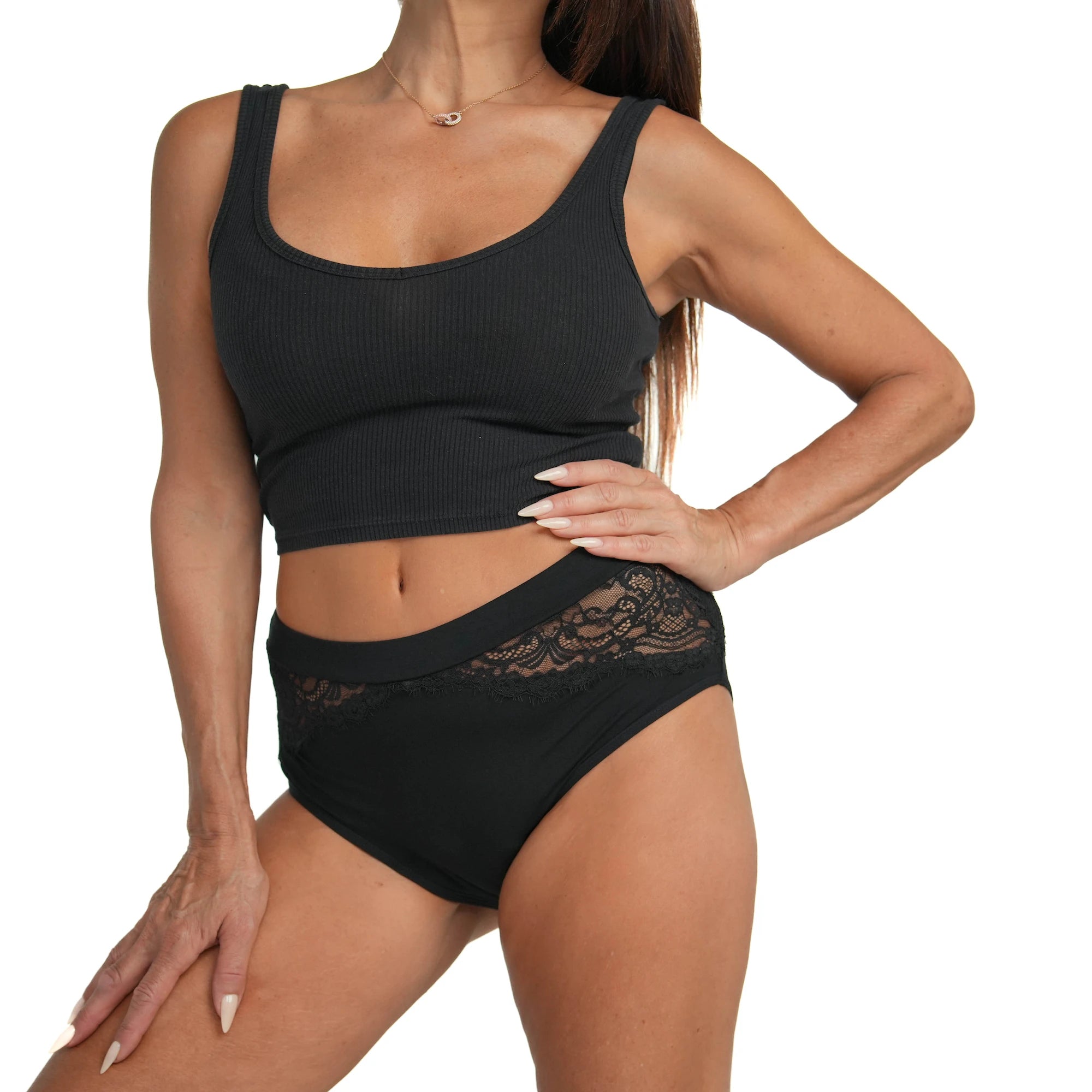 Epochelle High Waist Lace